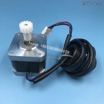 Small motor for capping stattion